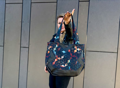 Popväska Shopper - Schnittmuster für einen Shopper