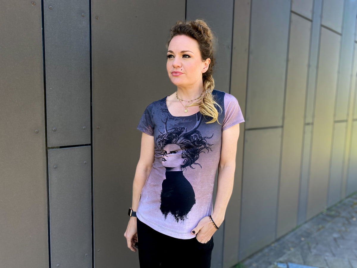 Kullerbytta - Basic Shirt mit besonderer Ärmellösung Gr. 30-50