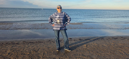 Isbris - Oversized Raglan cropped Pulli