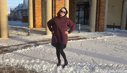 Skymning - Oversized Hoodiekleid & Longpulli