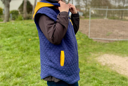 Vindskydd  Oversized Weste in drei Längen