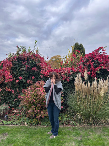 Tulpan - Oversized Cardigan & Kuscheldecke to go