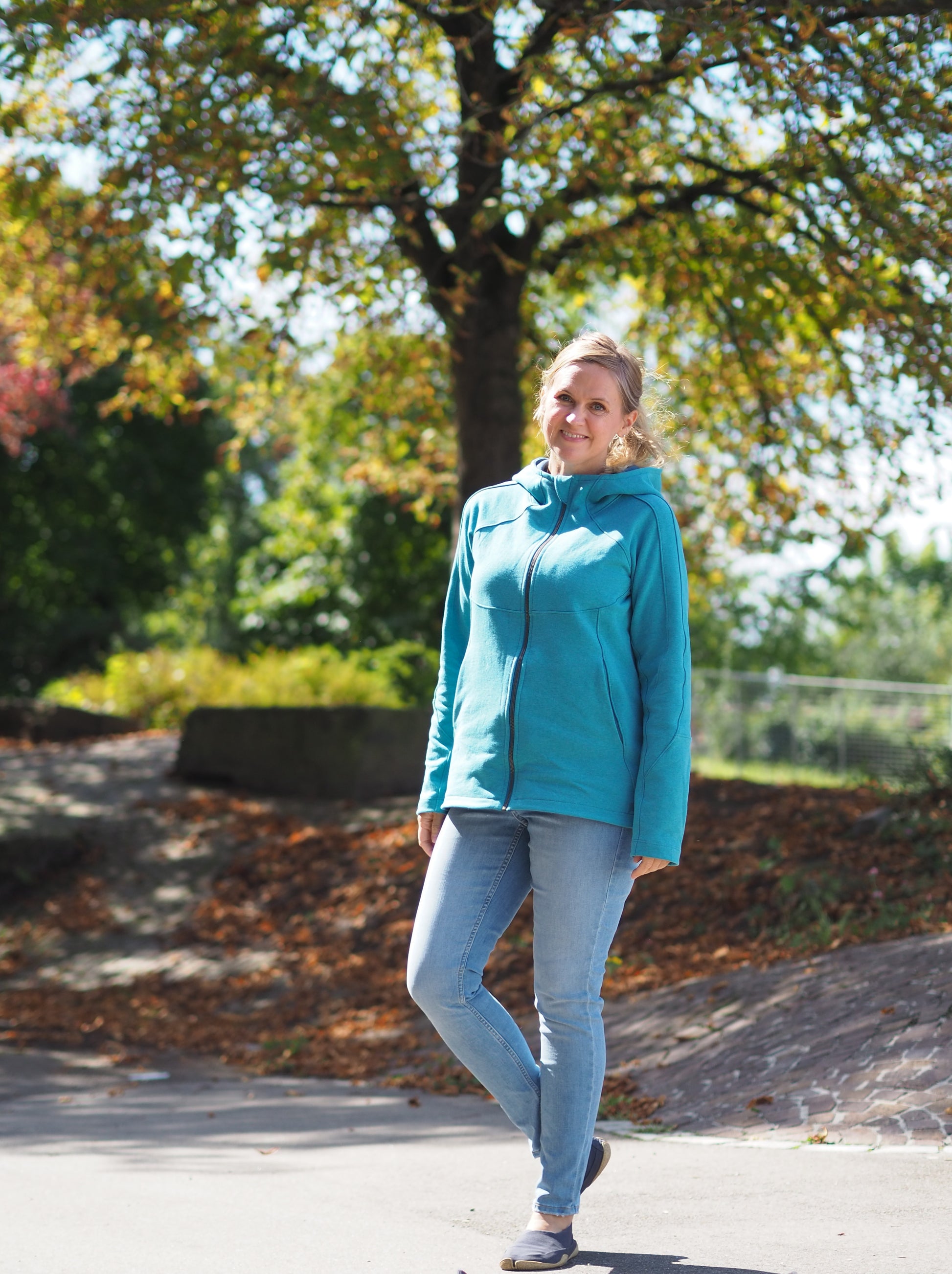 Isdropp Raglan Sweatjacke – kystbarn