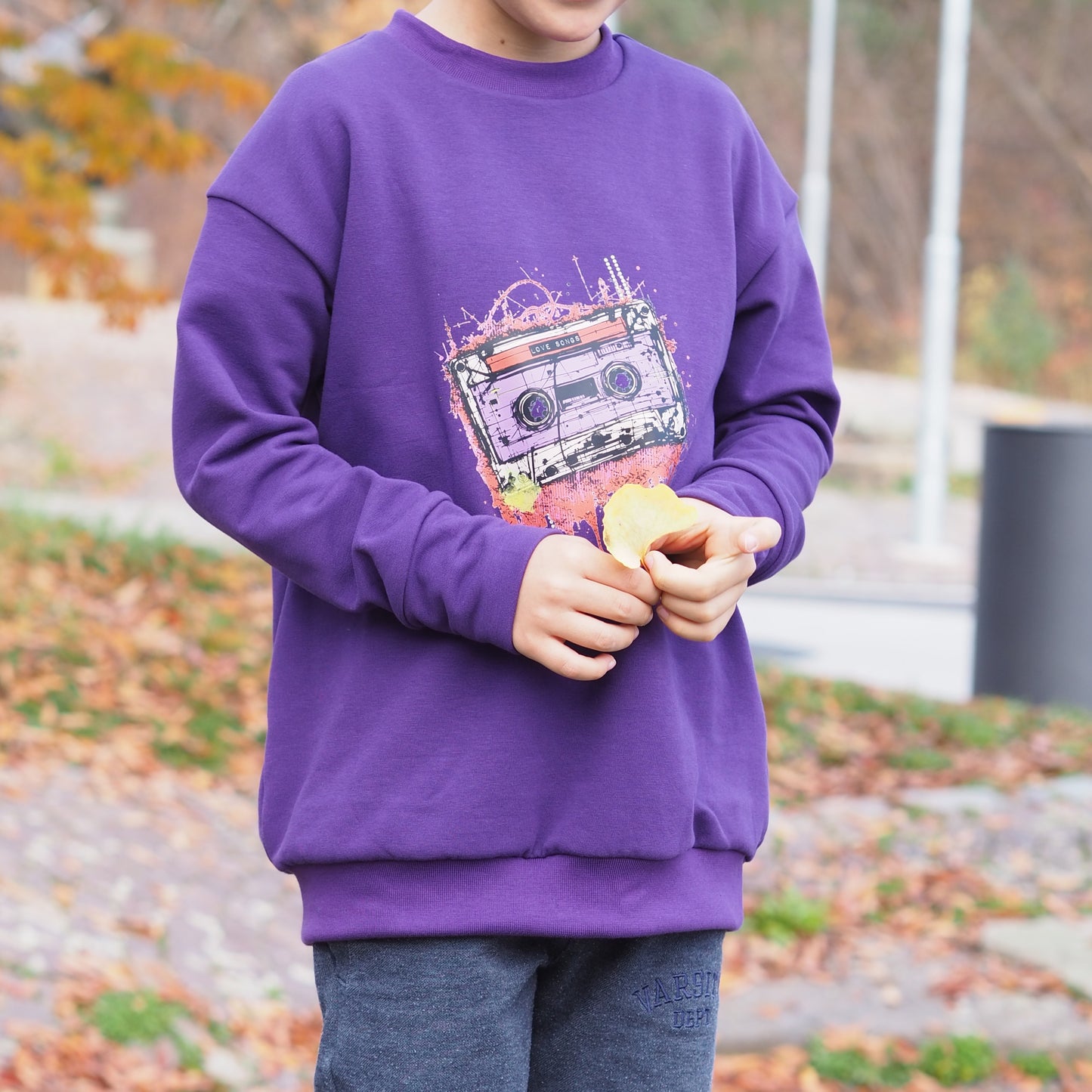 Lilla Lägereld - Oversized Pulli für Kinder