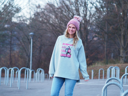 Isbris - Oversized Raglan cropped Pulli