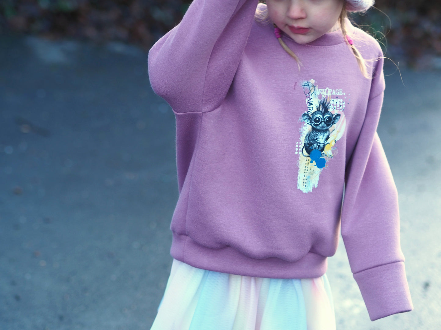 Lilla Lägereld - Oversized Pulli für Kinder