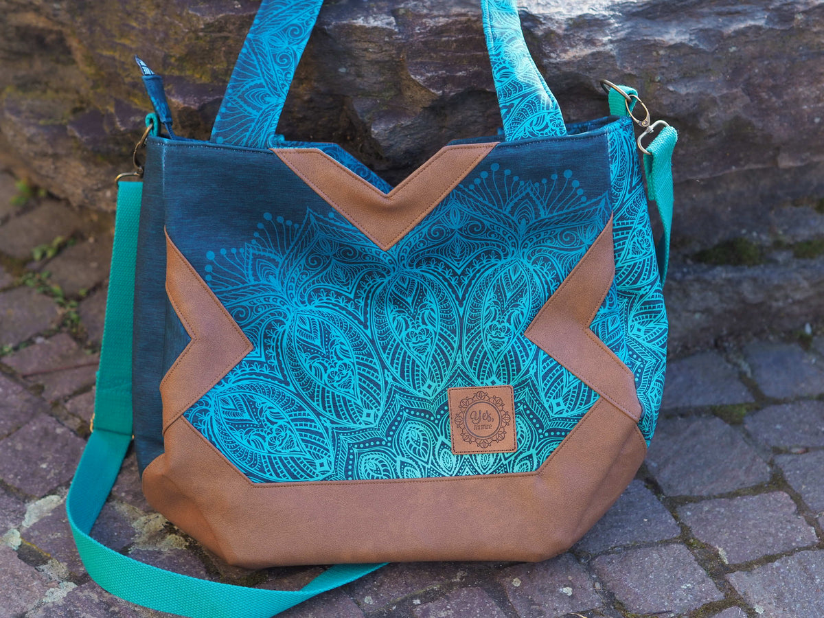 Popväska Shopper - Schnittmuster für einen Shopper