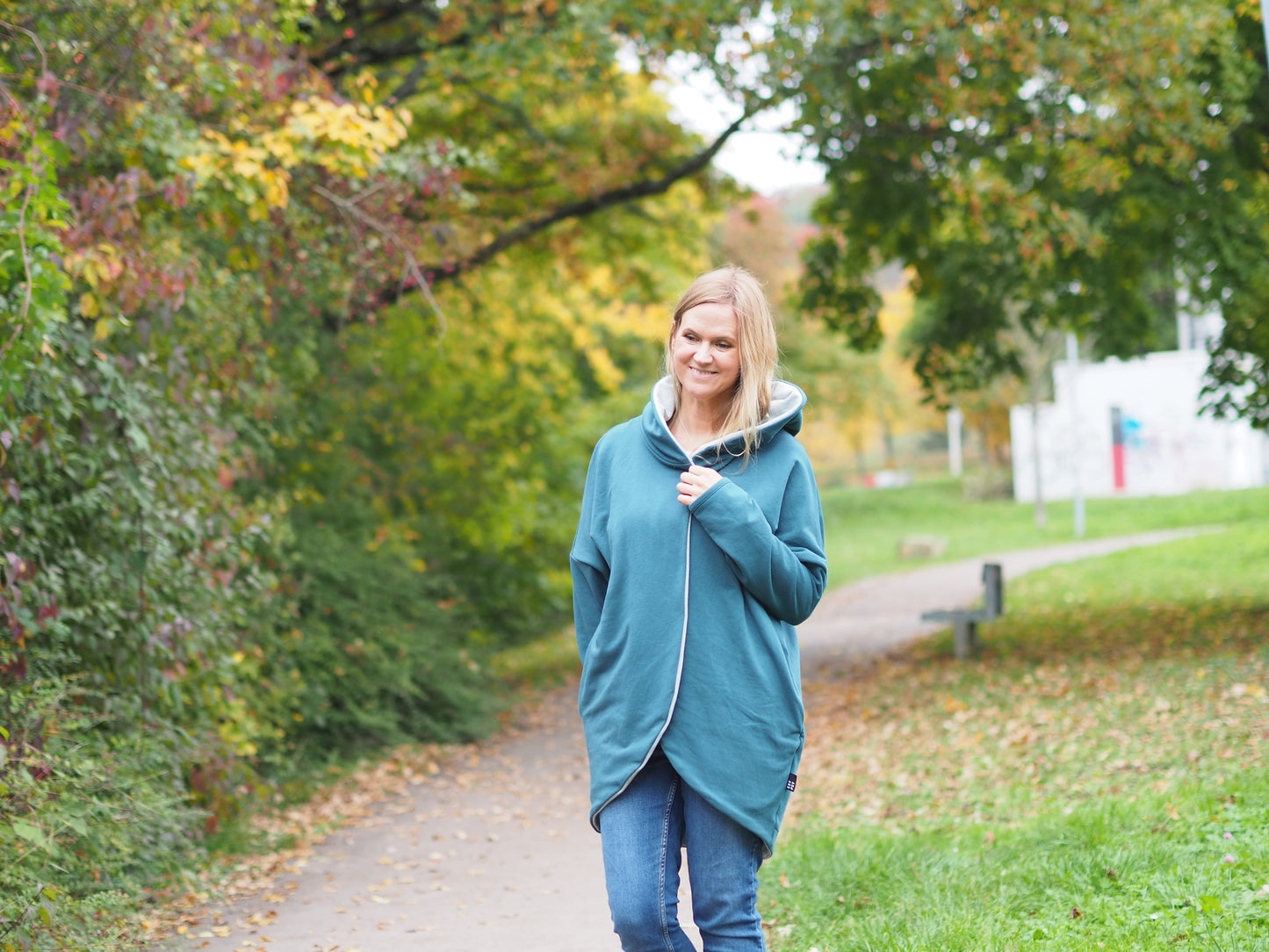Tulpan - Oversized Cardigan & Kuscheldecke to go