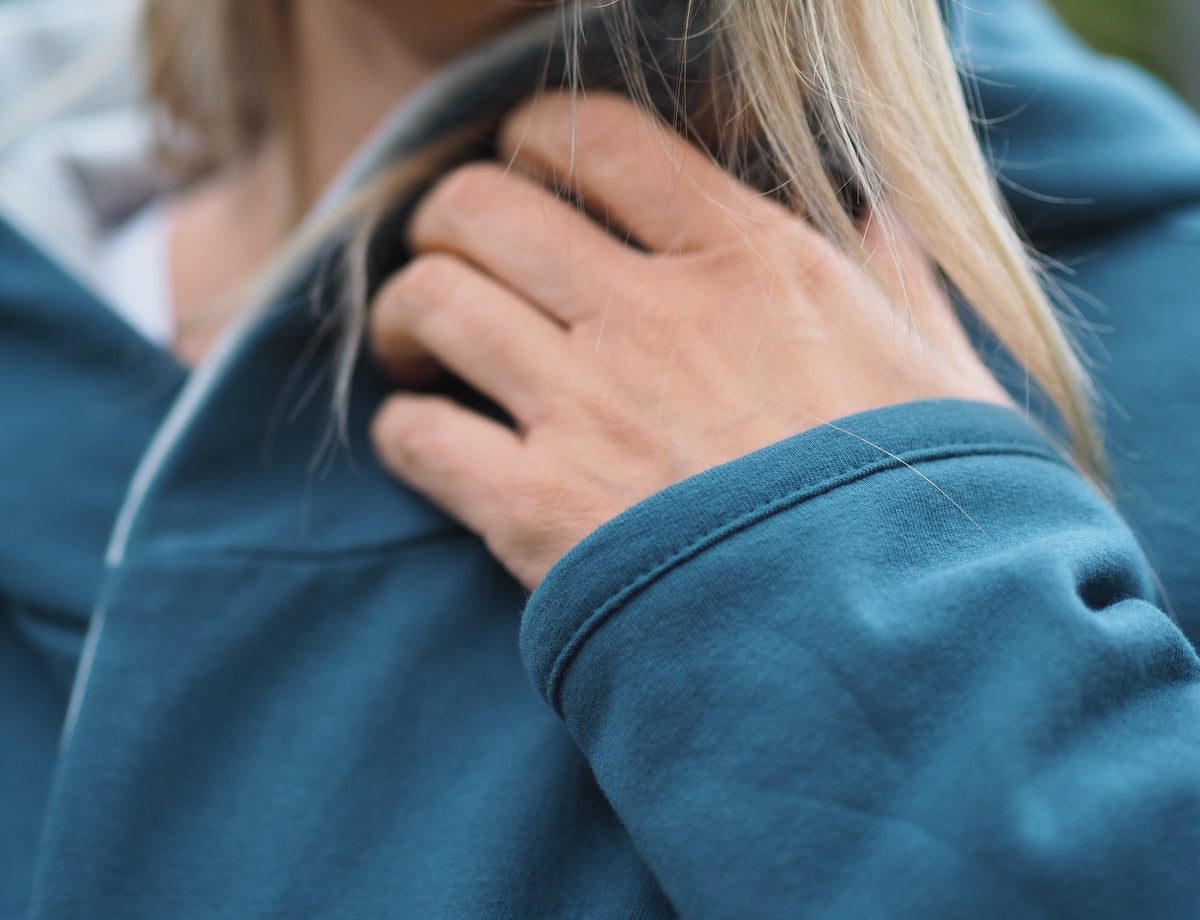 Tulpan - Oversized Cardigan &amp; Kuscheldecke to go