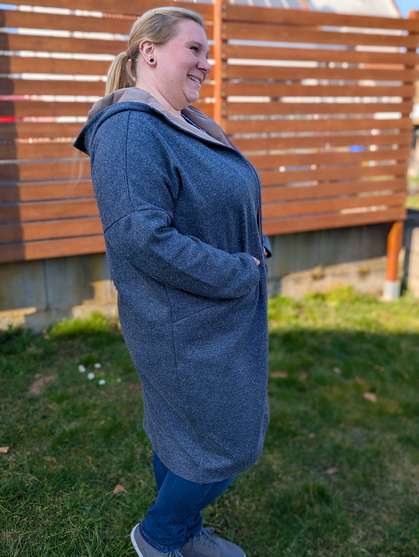 Harpljud - Sweatjacke Gr. 30-50