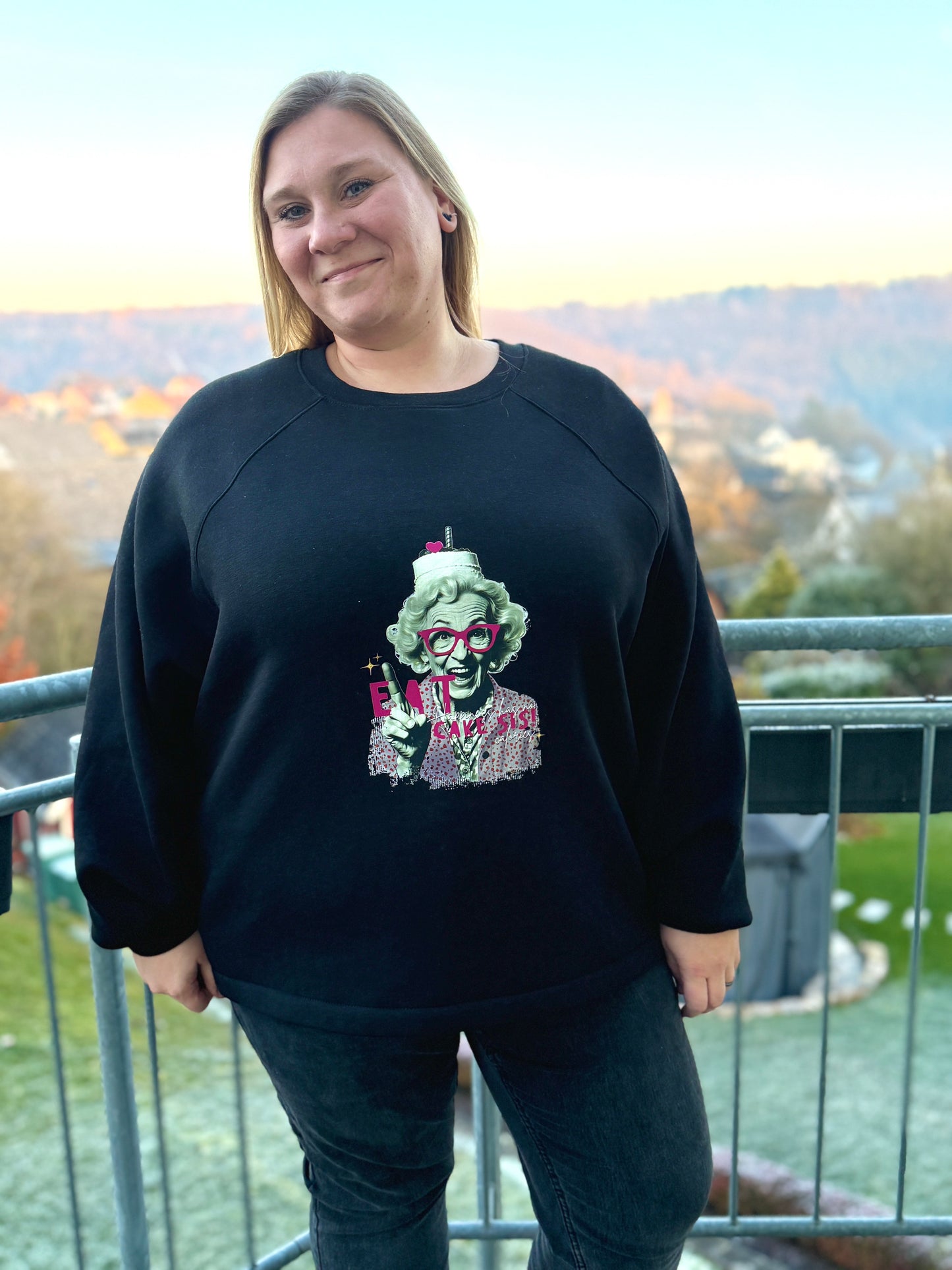 Isbris - Oversized Raglan cropped Pulli