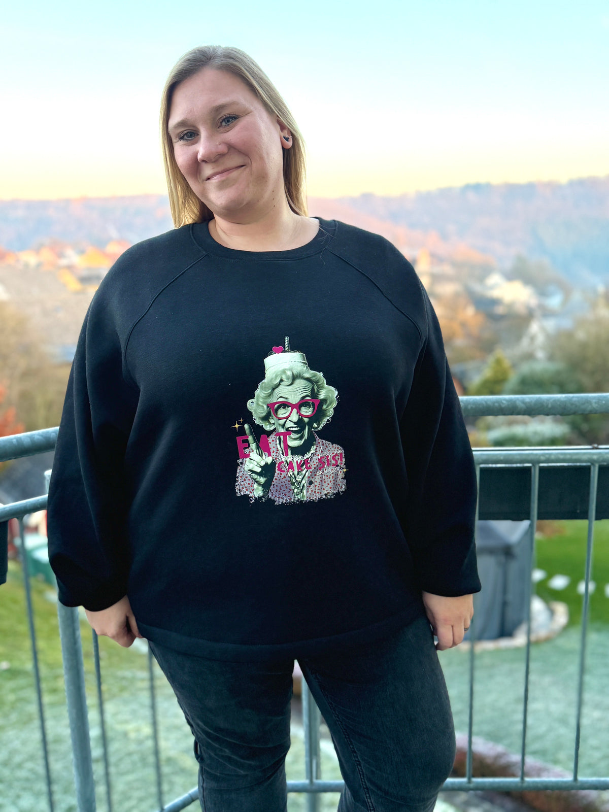 Isbris - Oversized Raglan cropped Pulli