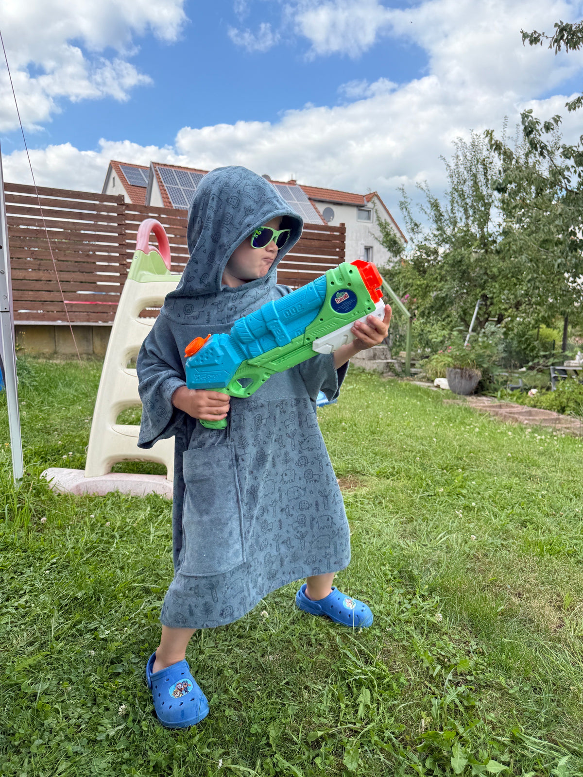 Knubbsäl - Strandponcho für die ganze Familie