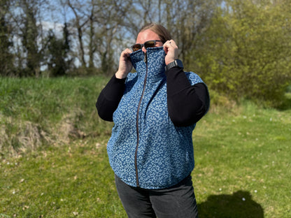 Vindskydd  Oversized Weste in drei Längen
