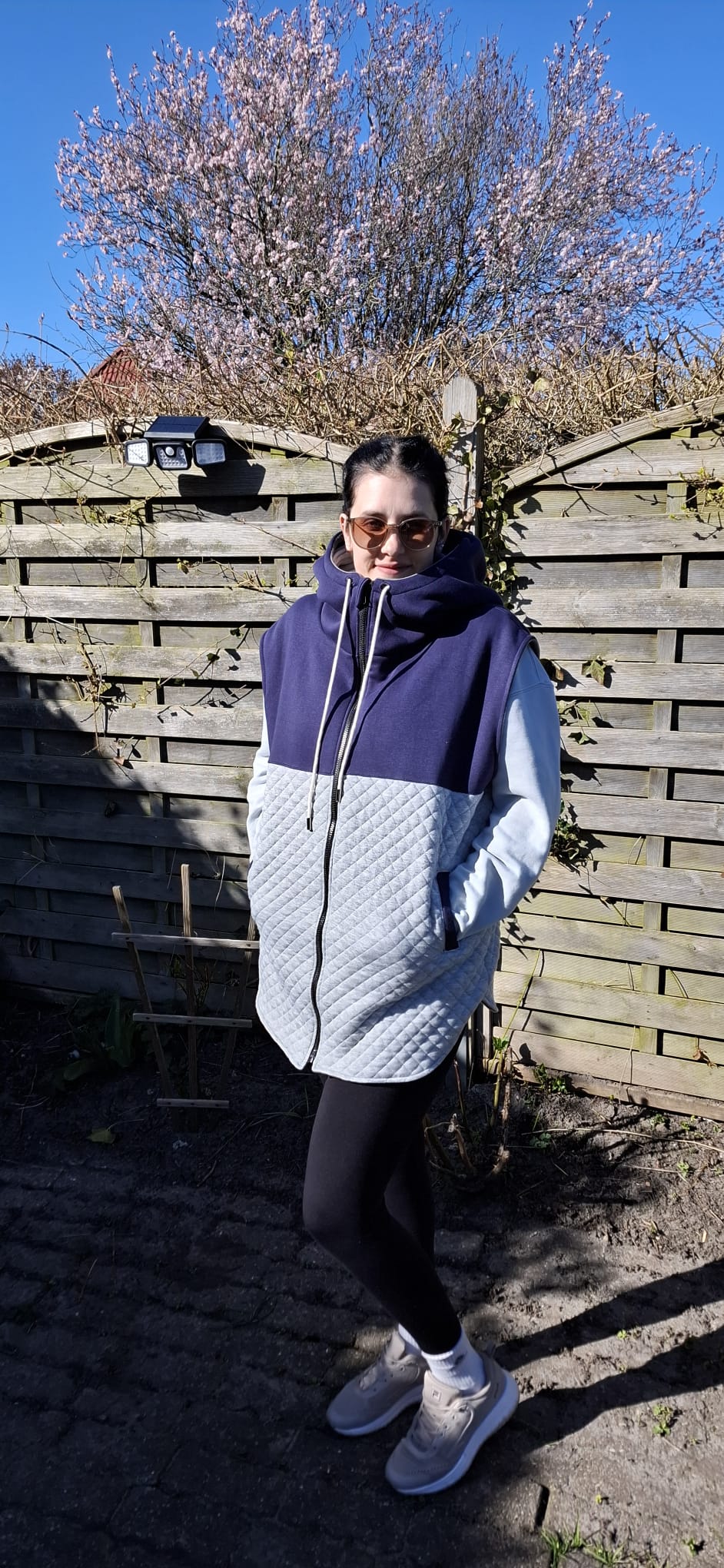 Vindskydd  Oversized Weste in drei Längen
