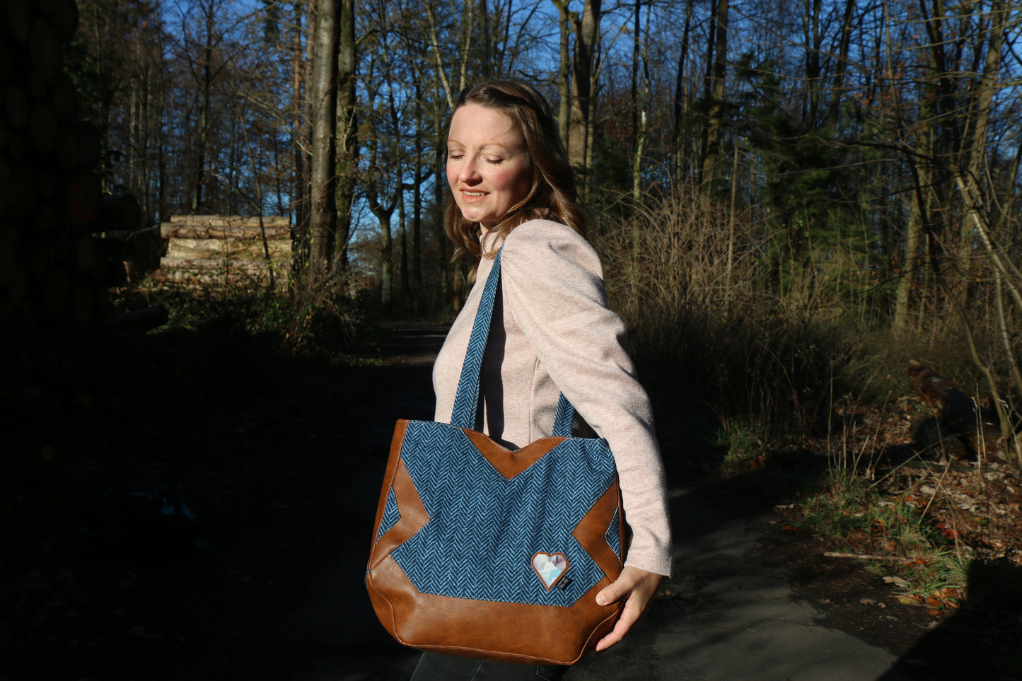 Popväska Shopper - Schnittmuster für einen Shopper