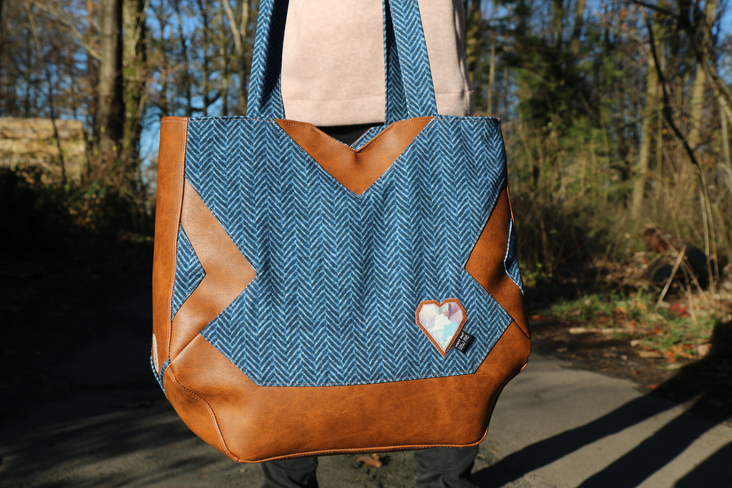 Popväska Shopper - Schnittmuster für einen Shopper