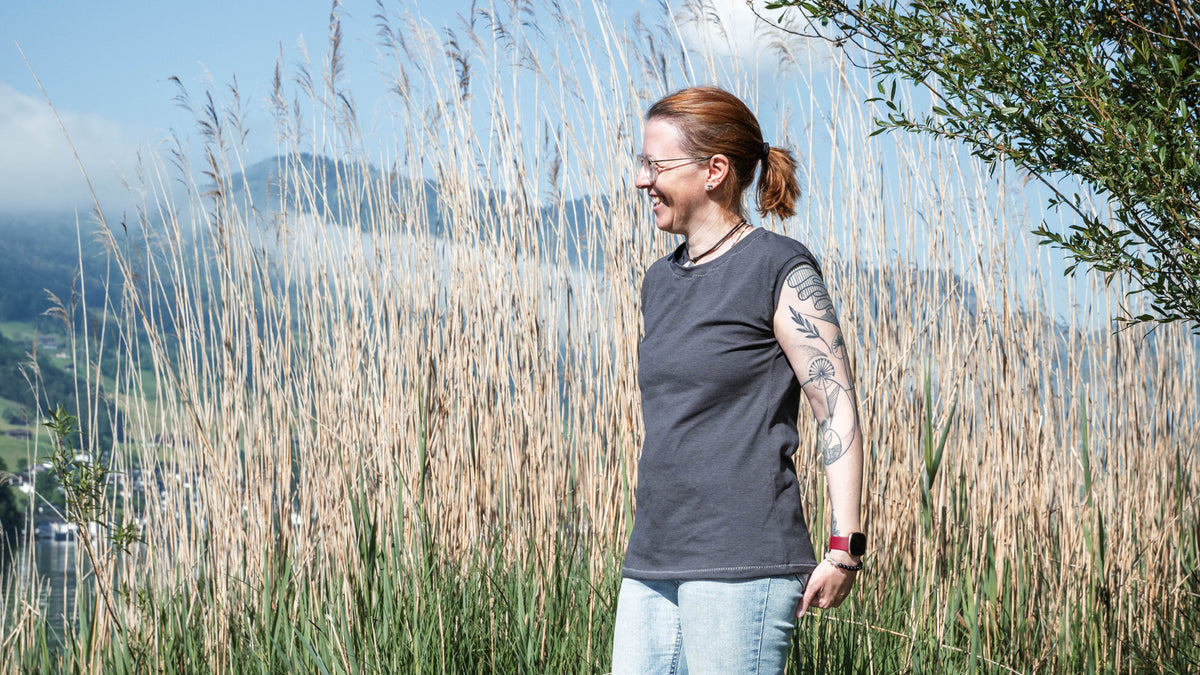 Namnlös - lässiges T-Shirt Größen 30-50