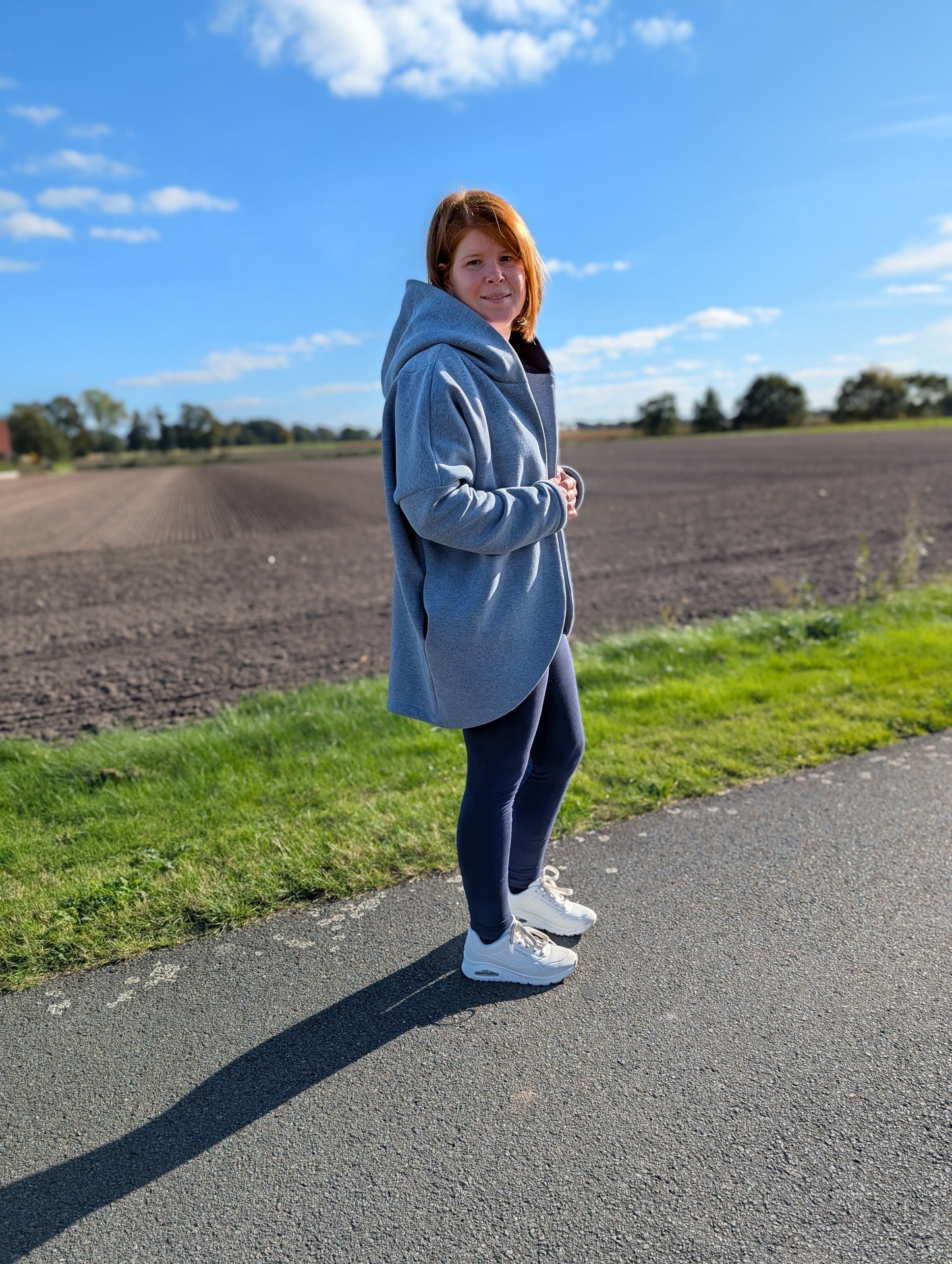 Tulpan - Oversized Cardigan & Kuscheldecke to go