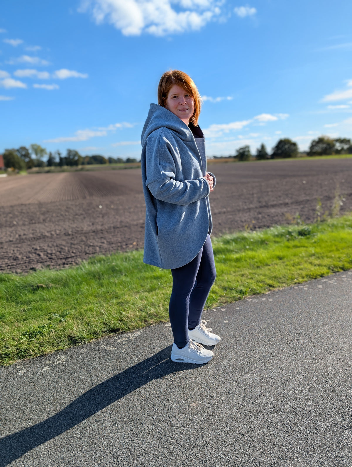 Tulpan - Oversized Cardigan &amp; Kuscheldecke to go