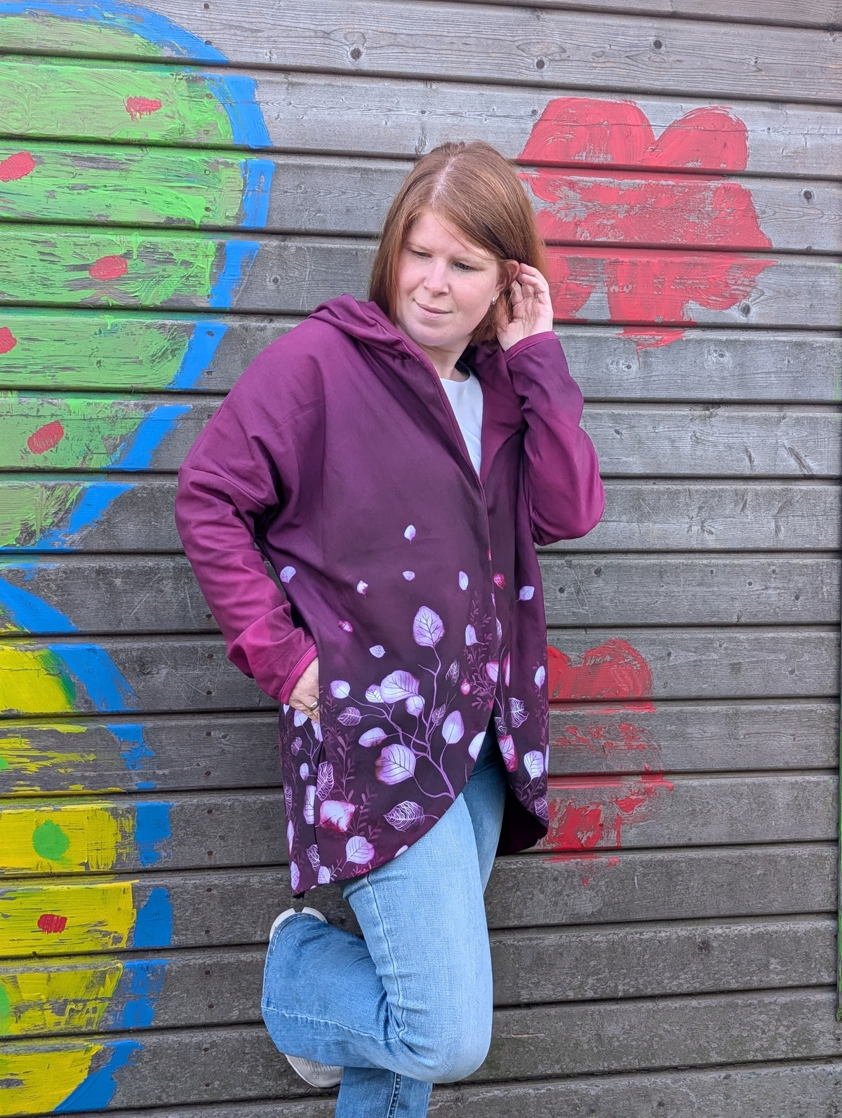 Tulpan - Oversized Cardigan &amp; Kuscheldecke to go