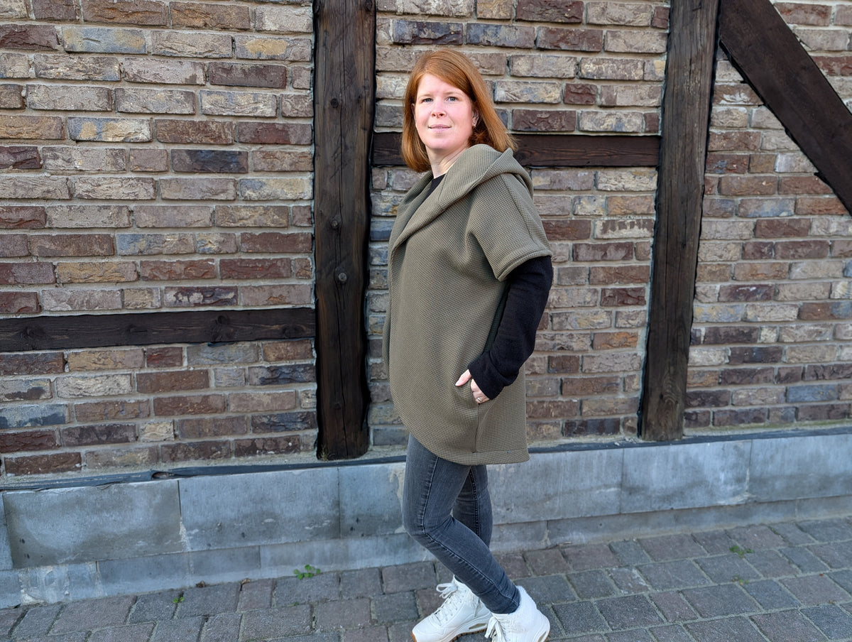 Tulpan - Oversized Cardigan &amp; Kuscheldecke to go