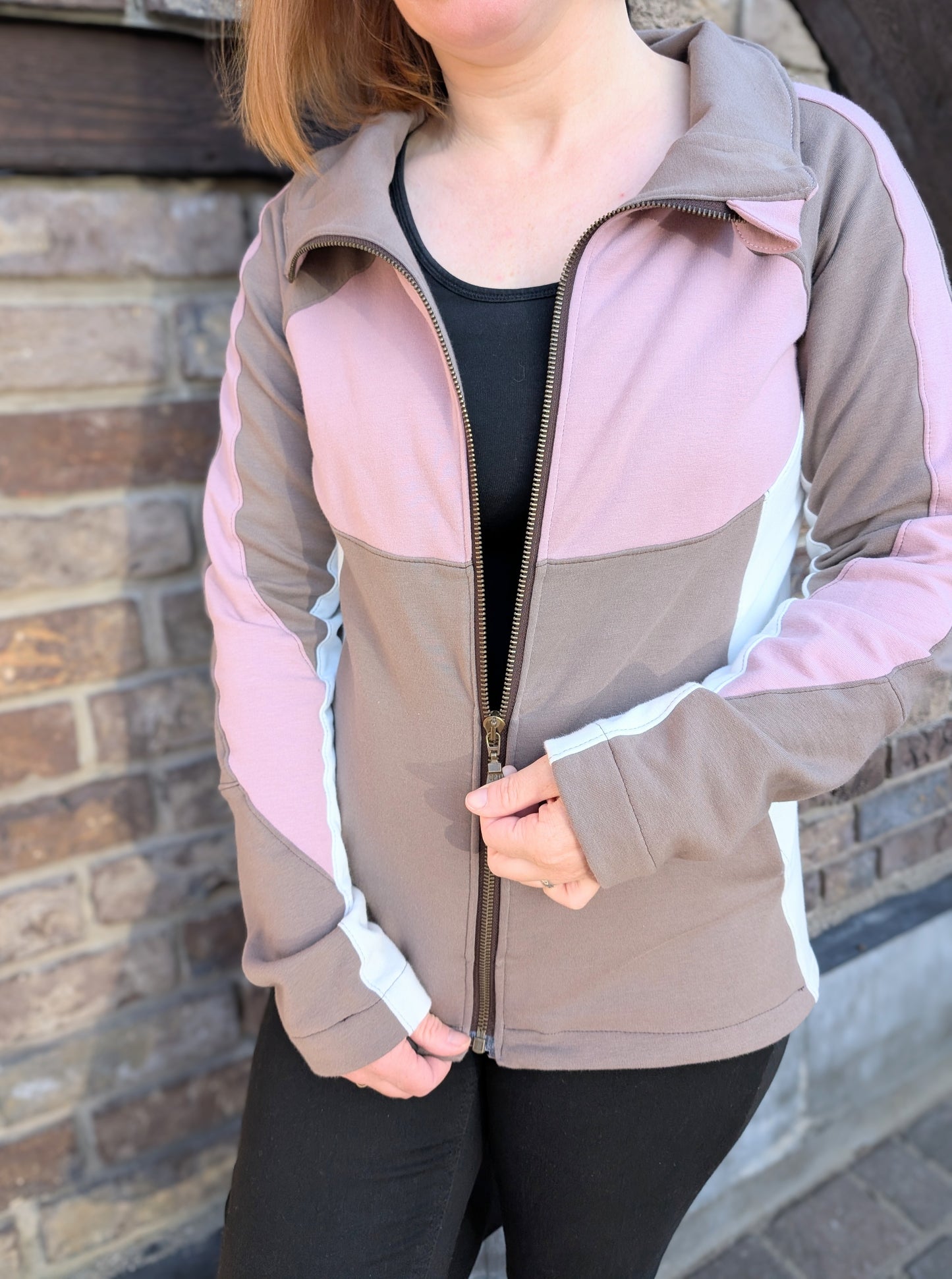 Isdropp - Raglanjacke Gr. 30 - 50