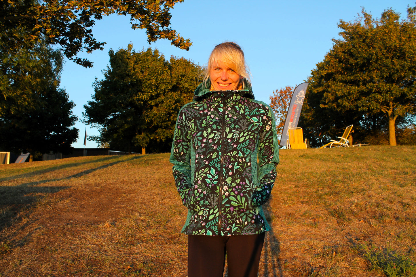 Isdropp - Raglanjacke Gr. 30 - 50