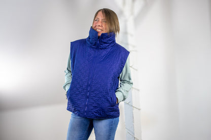 Vindskydd  Oversized Weste in drei Längen