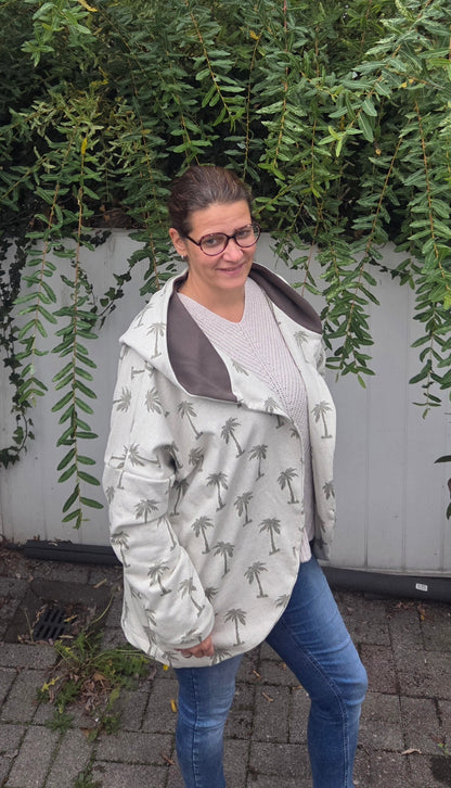 Tulpan - Oversized Cardigan & Kuscheldecke to go
