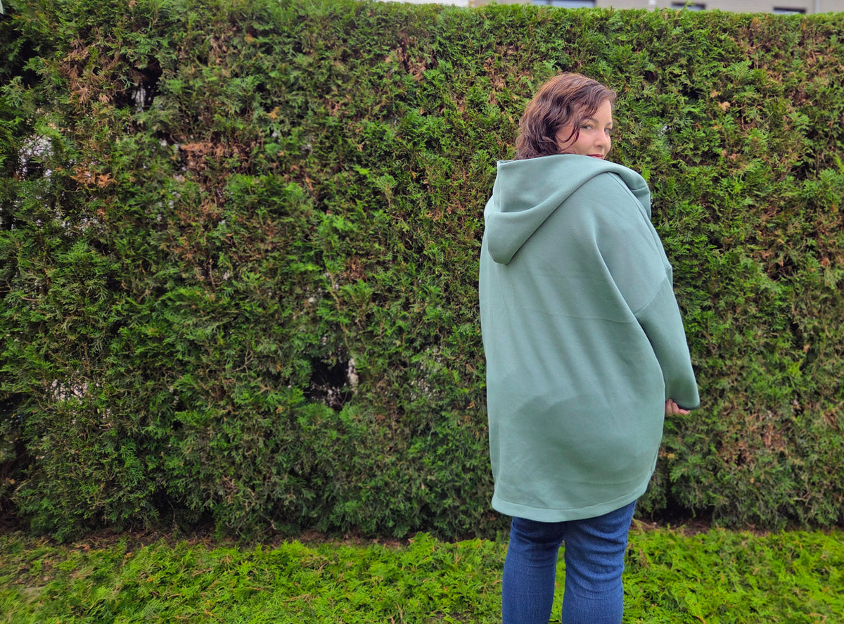 Tulpan - Oversized Cardigan &amp; Kuscheldecke to go