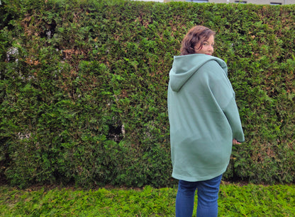 Tulpan - Oversized Cardigan & Kuscheldecke to go