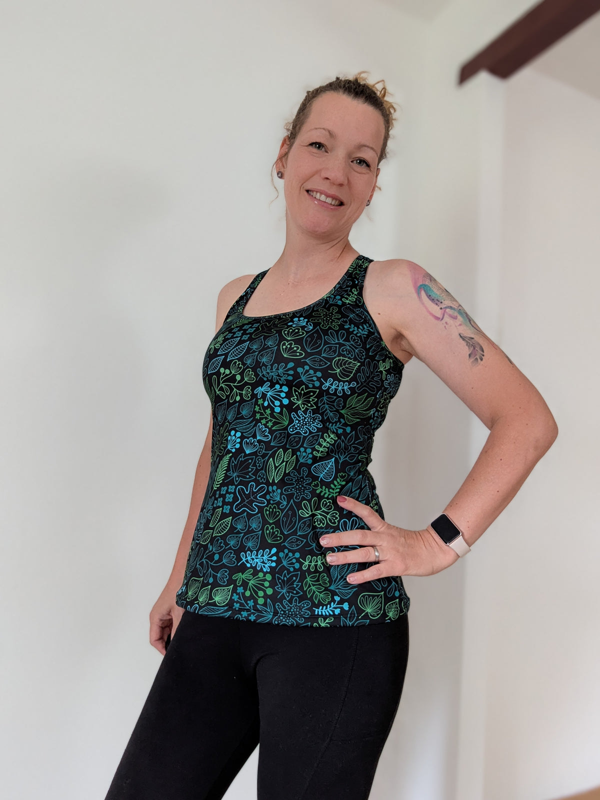 Sommarbris - körpernahes Top mit Racerback