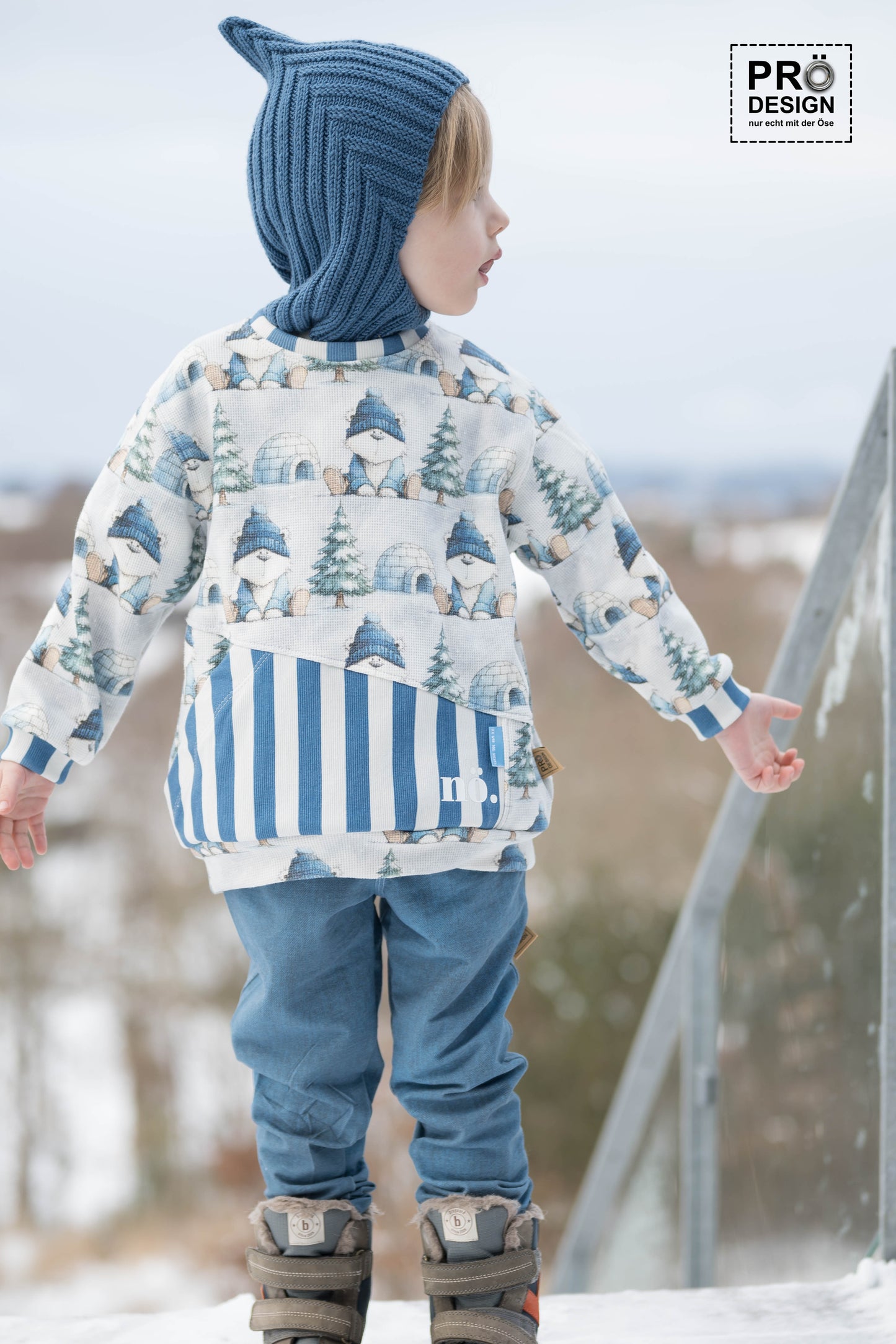Lilla Lägereld - Oversized Pulli für Kinder