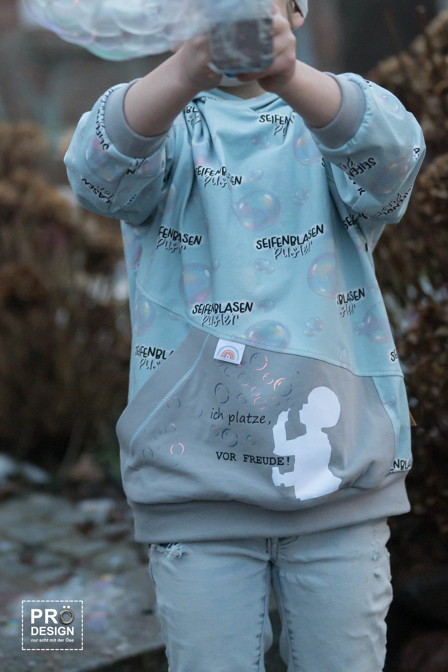 Lilla Lägereld - Oversized Pulli für Kinder