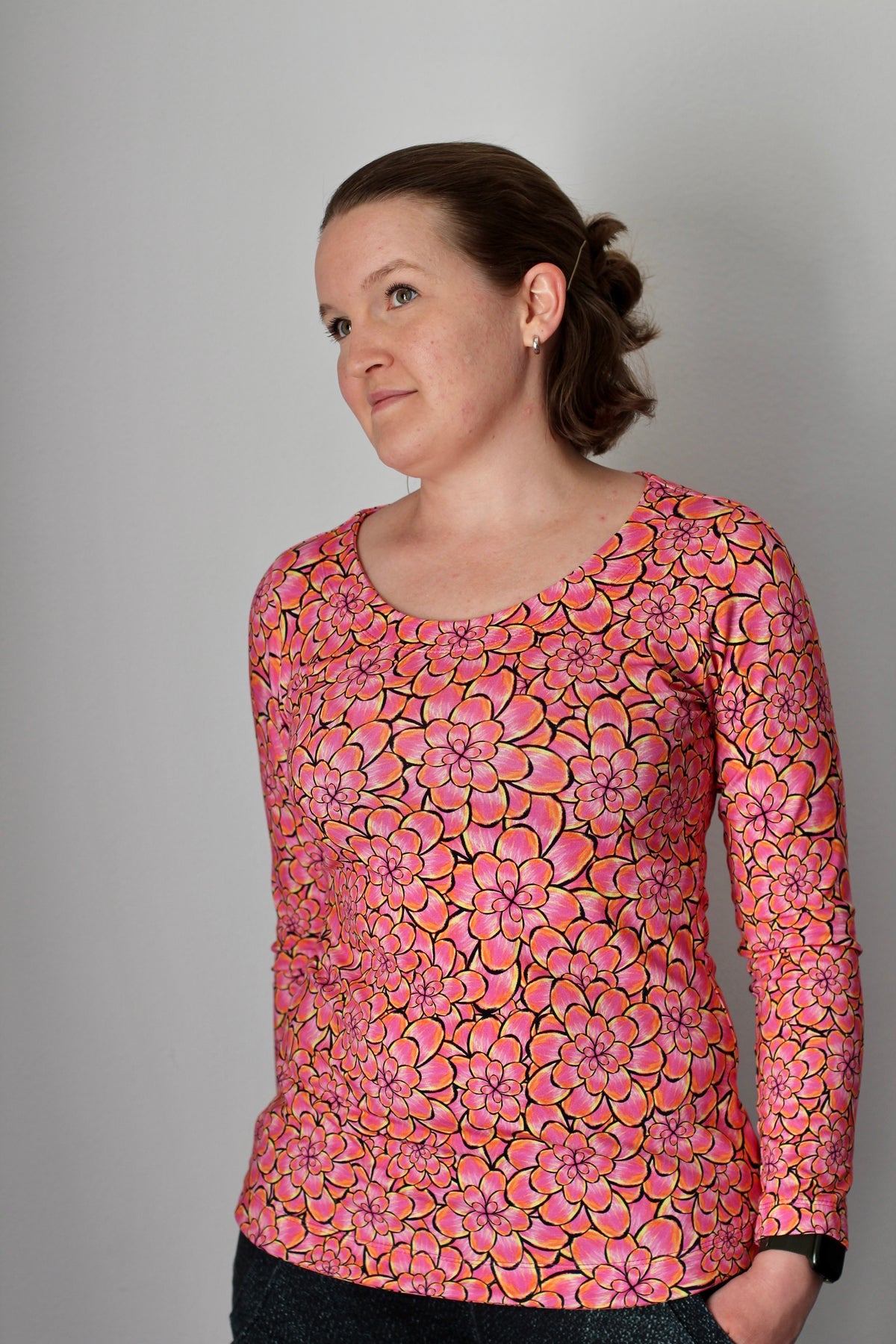 Kullerbytta - Basic Shirt mit besonderer Ärmellösung Gr. 30-50