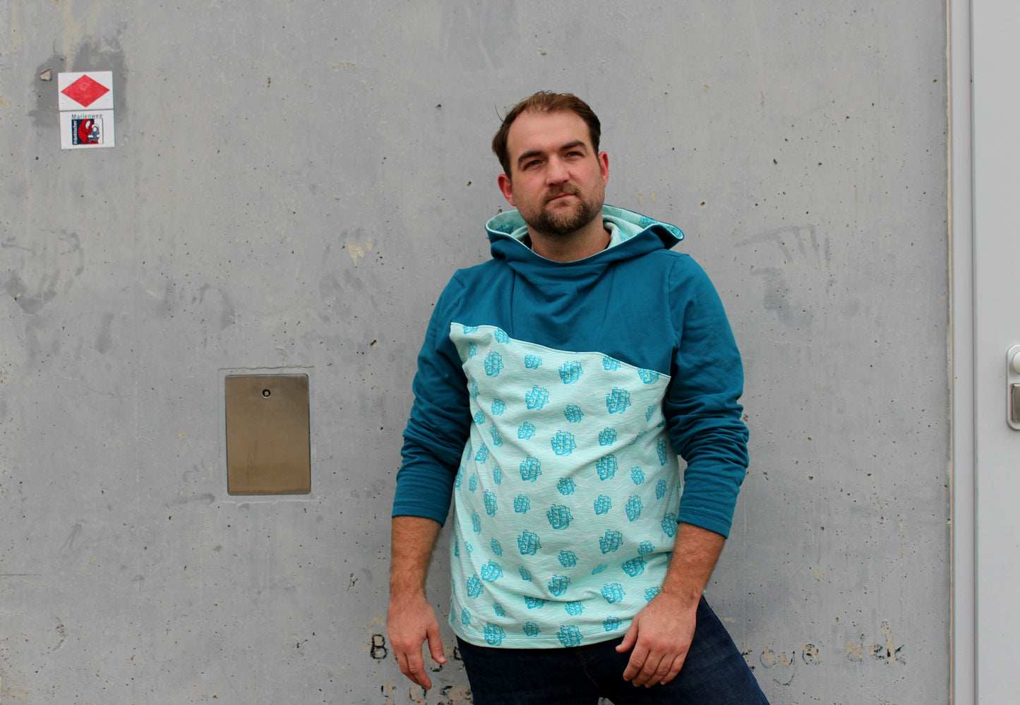 Hej Tjomme Herrenhoodie Gr. S-XXXL