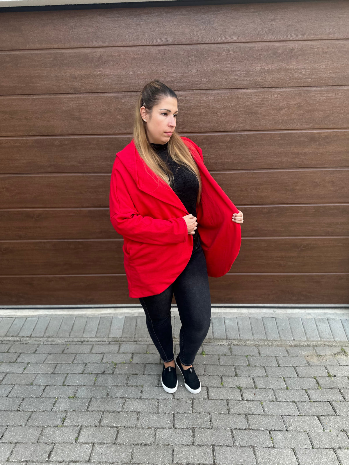 Tulpan - Oversized Cardigan &amp; Kuscheldecke to go