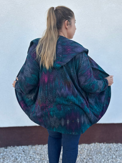 Tulpan - Oversized Cardigan & Kuscheldecke to go