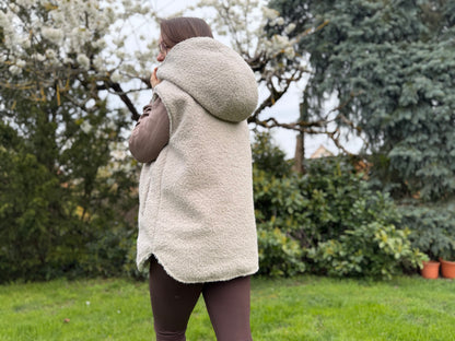 Vindskydd  Oversized Weste in drei Längen