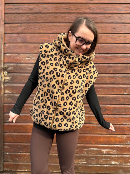 Vindskydd  Oversized Weste in drei Längen