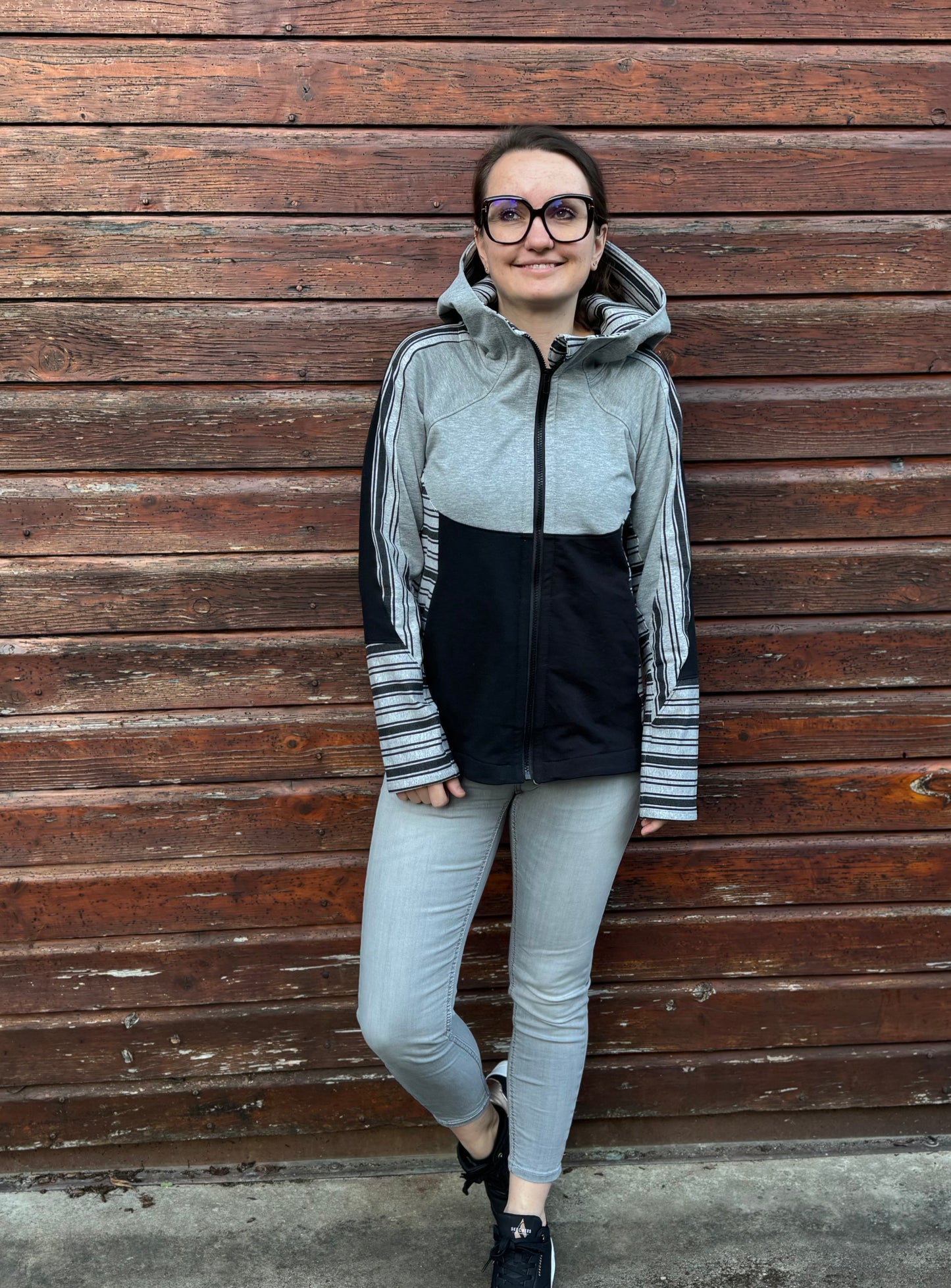Isdropp - Raglanjacke Gr. 30 - 50