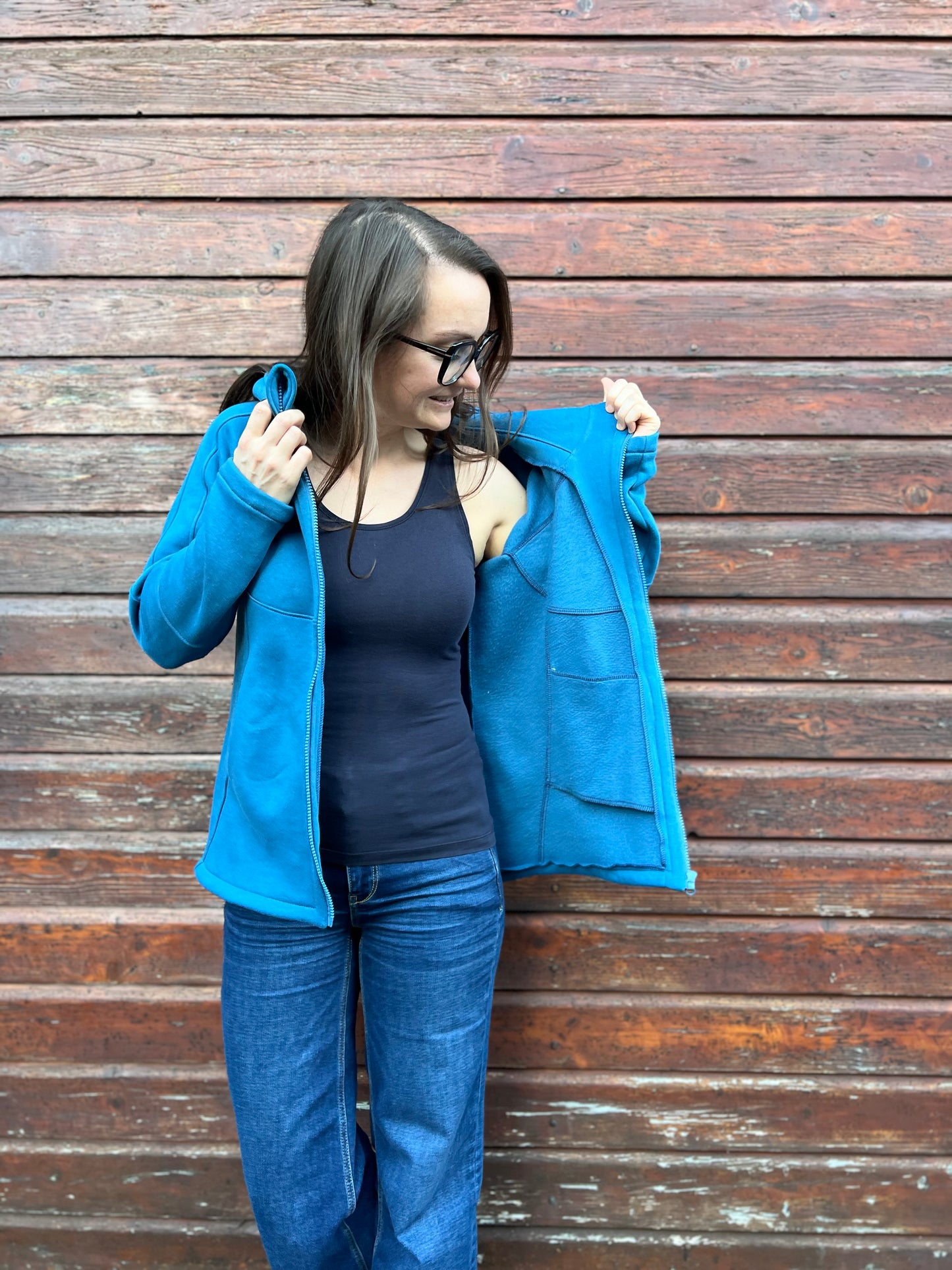 Isdropp - Raglanjacke Gr. 30 - 50