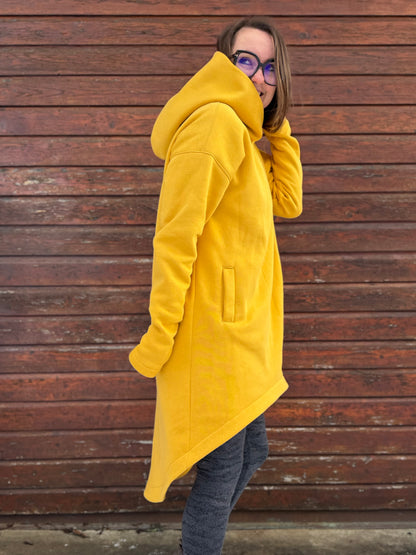 Skymning - Oversized Hoodiekleid & Longpulli