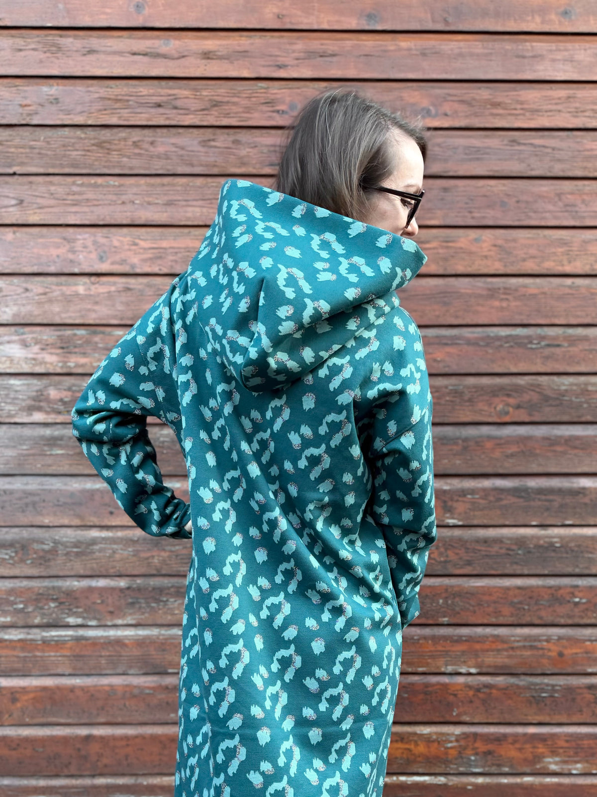 Skymning - Oversized Hoodiekleid &amp; Longpulli