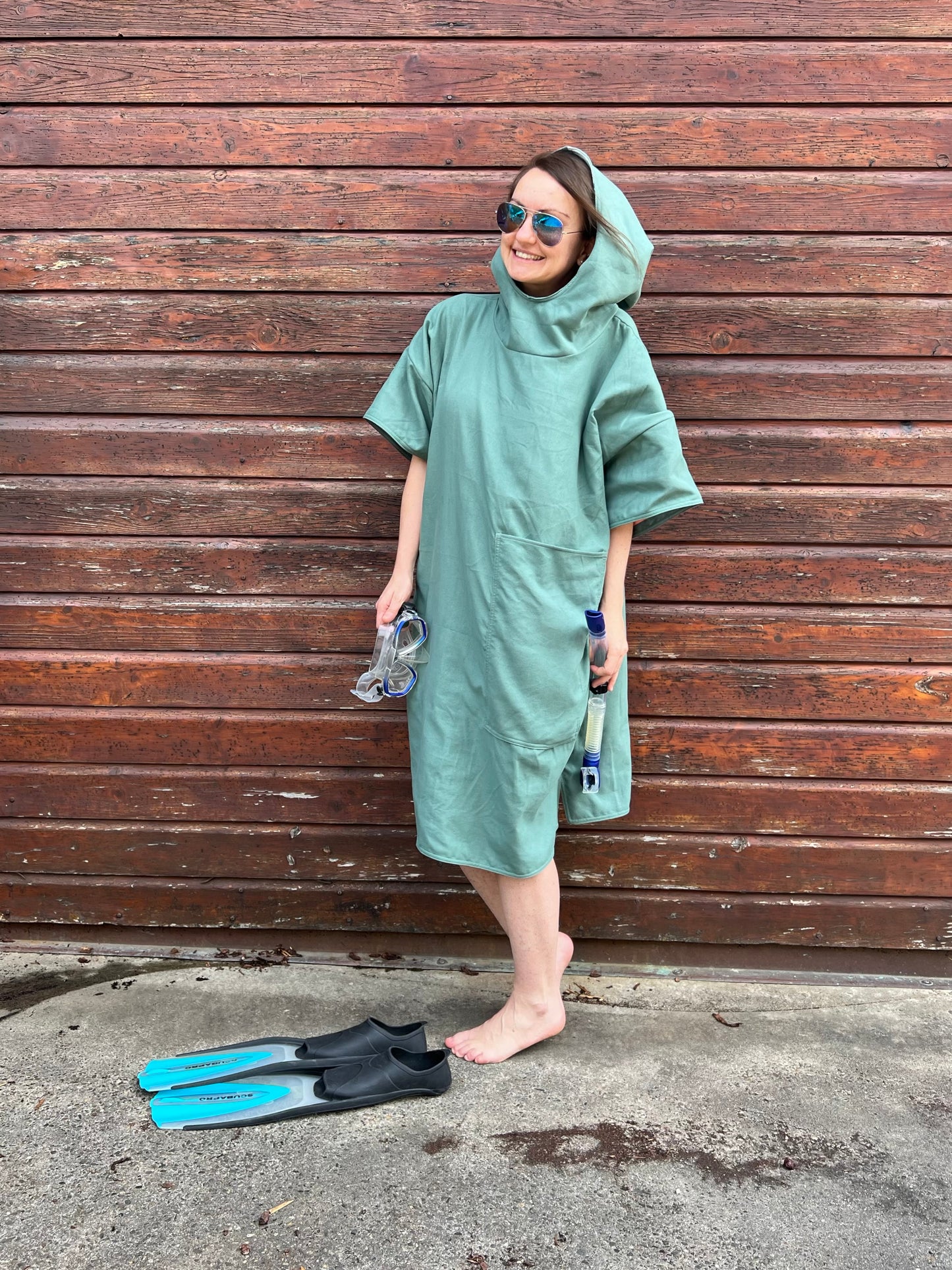 Knubbsäl - Strandponcho für die ganze Familie