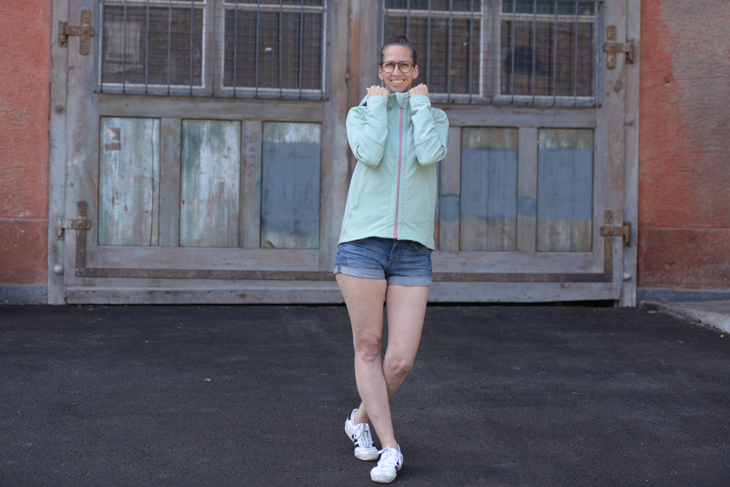 Isdropp - Raglanjacke Gr. 30 - 50