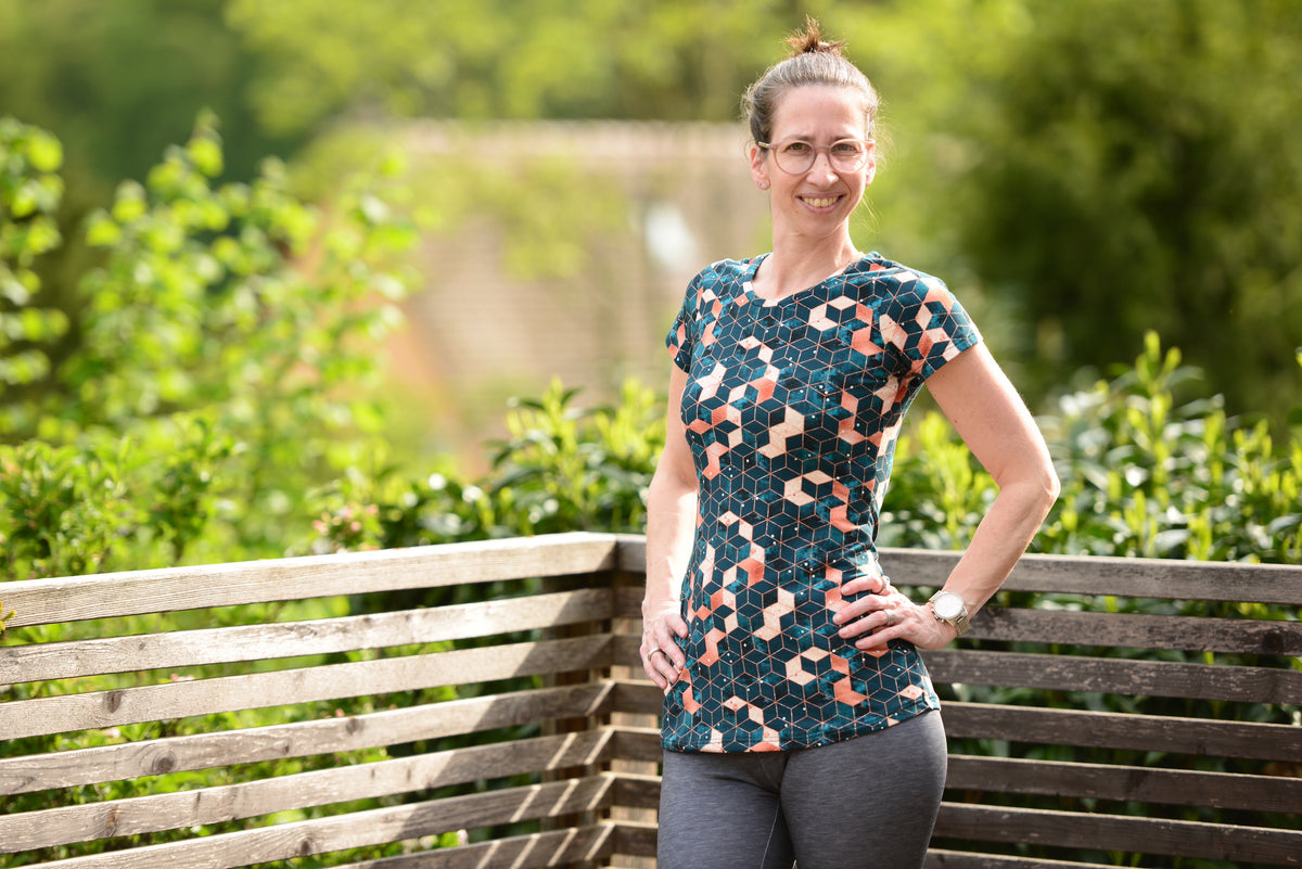 Kullerbytta - Basic Shirt mit besonderer Ärmellösung Gr. 30-50