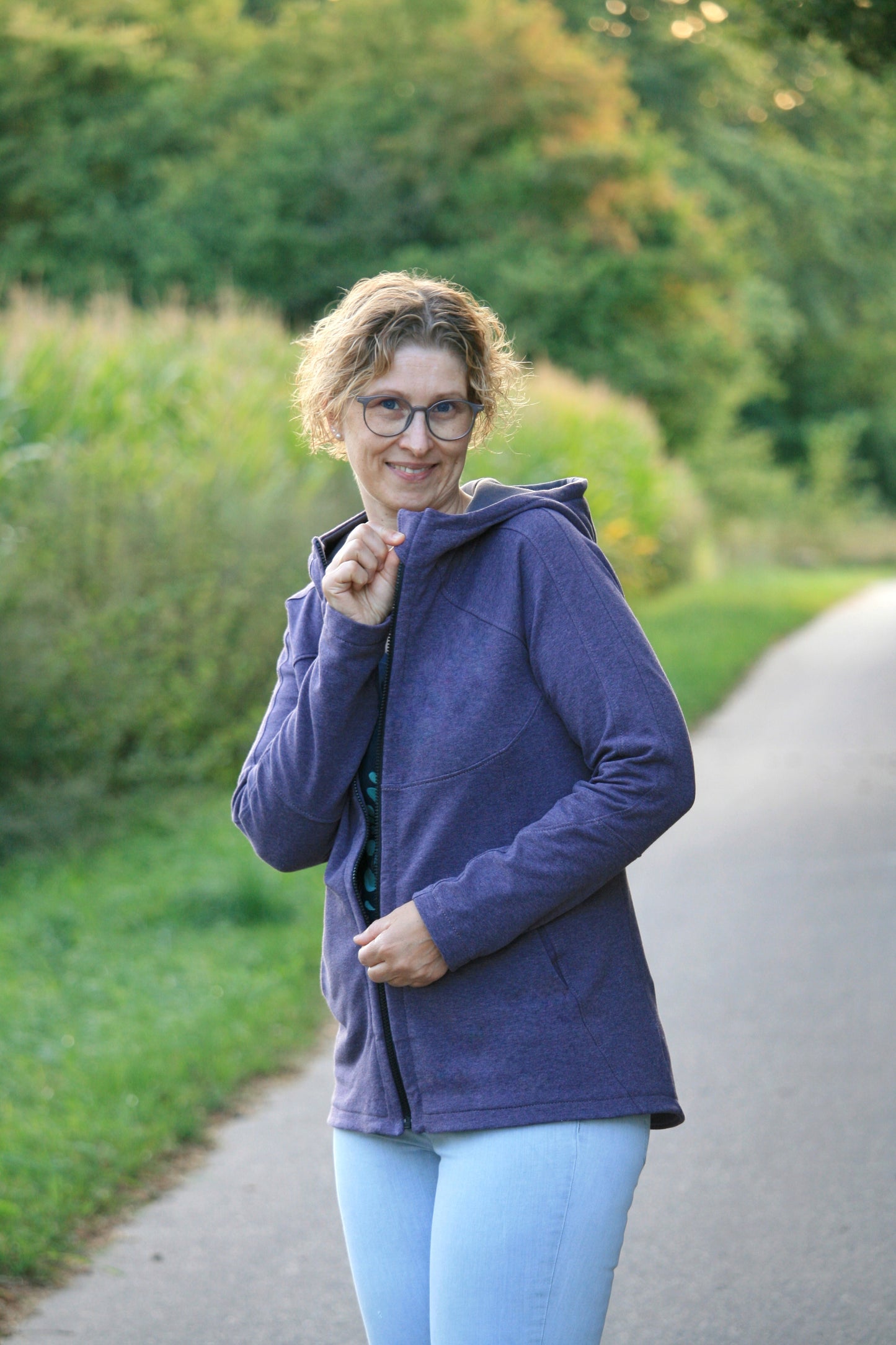 Isdropp - Raglanjacke Gr. 30 - 50