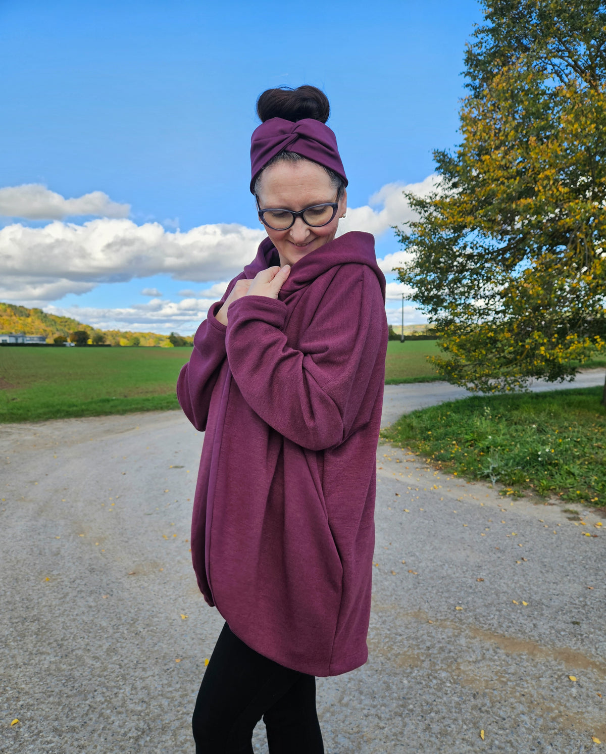 Tulpan - Oversized Cardigan &amp; Kuscheldecke to go